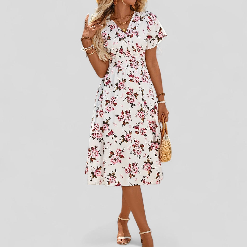 Jamie | Comfortable Summer Midi Dress.