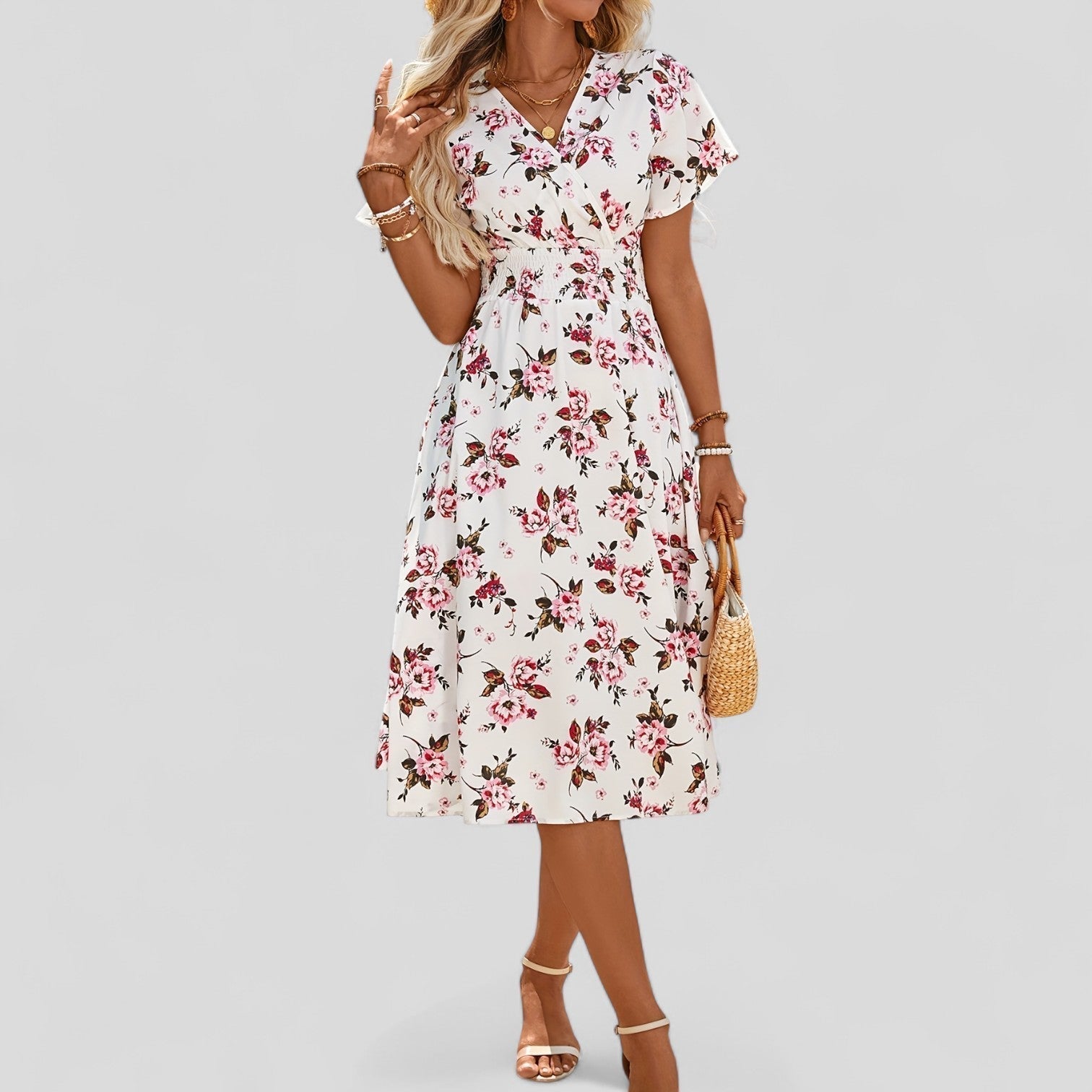Jamie | Comfortable Summer Midi Dress.