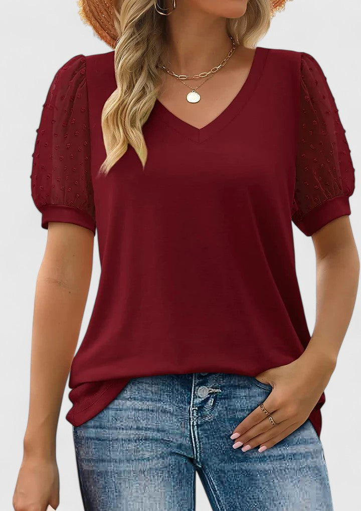 Jamie | Comfortable V-Neck Top