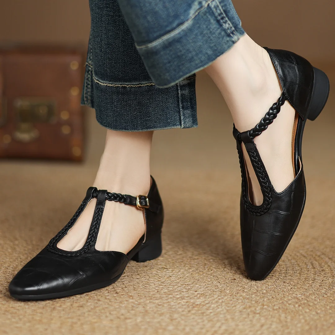 Jamie | Kepa Leather Mary Janes