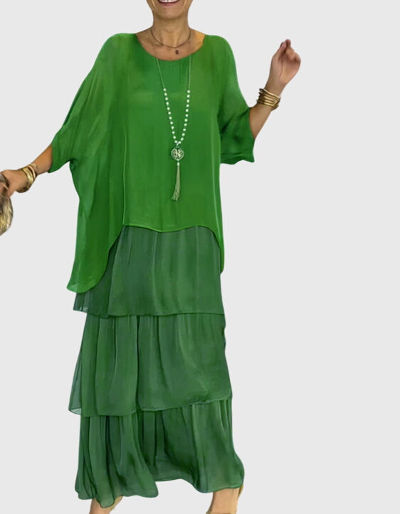 Jamie | Long and Flowing Elegant Dress