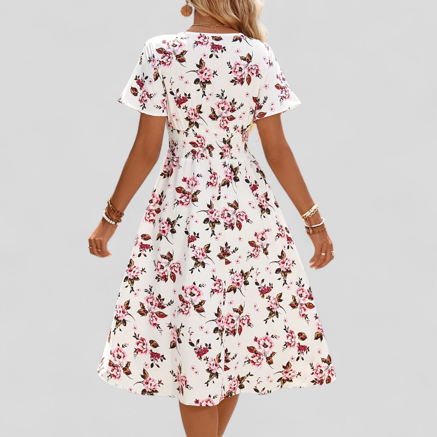 Jamie | Comfortable Summer Midi Dress.