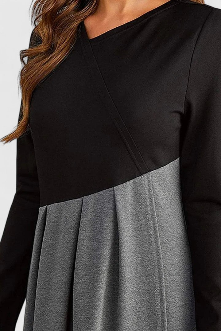 Jamie | Elegant Long Sleeve Maxi Dress
