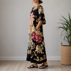 Elegant Print Dress Clara