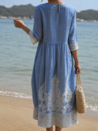 Amber | Elegant Floral Dress