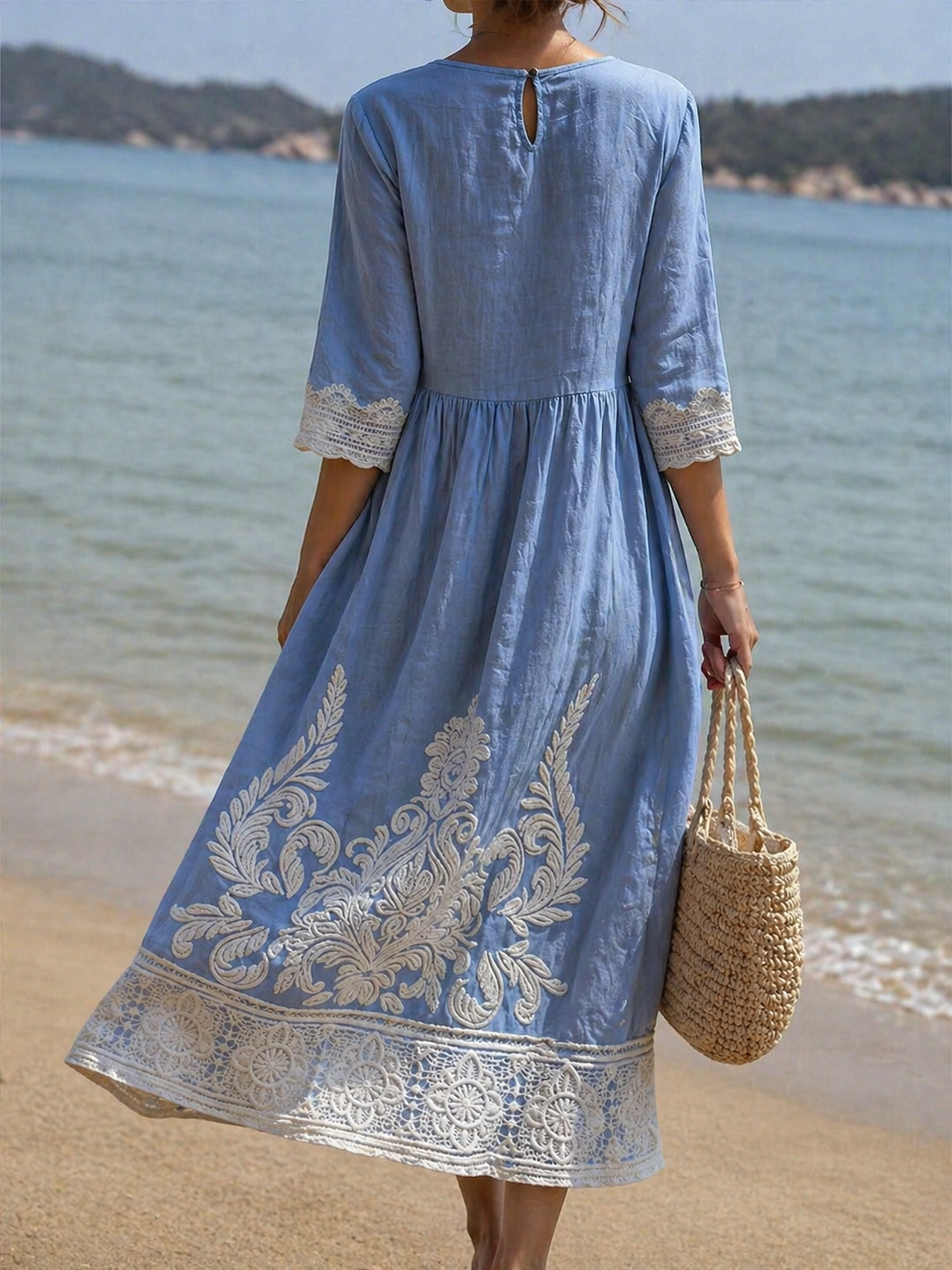 Amber | Elegant Floral Dress