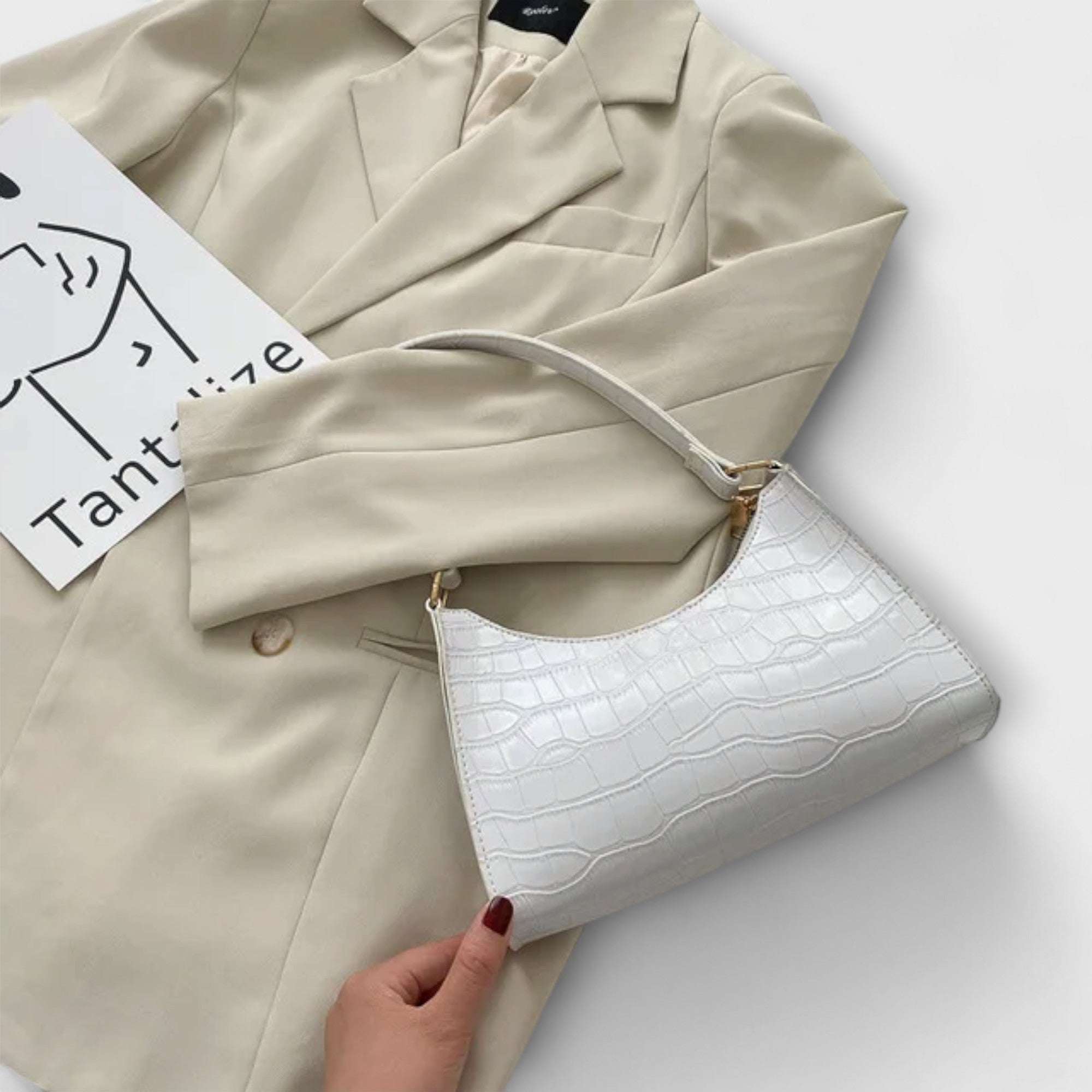 Jamie | Shiny Leather Bag