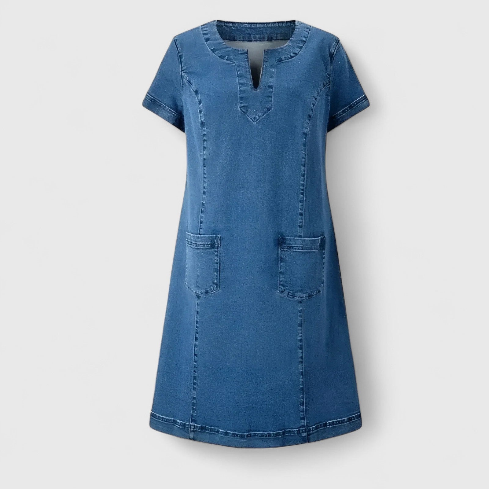Jamie | Elegant Denim Dress