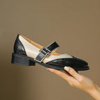 Jamie | Miana Leather Mary Janes