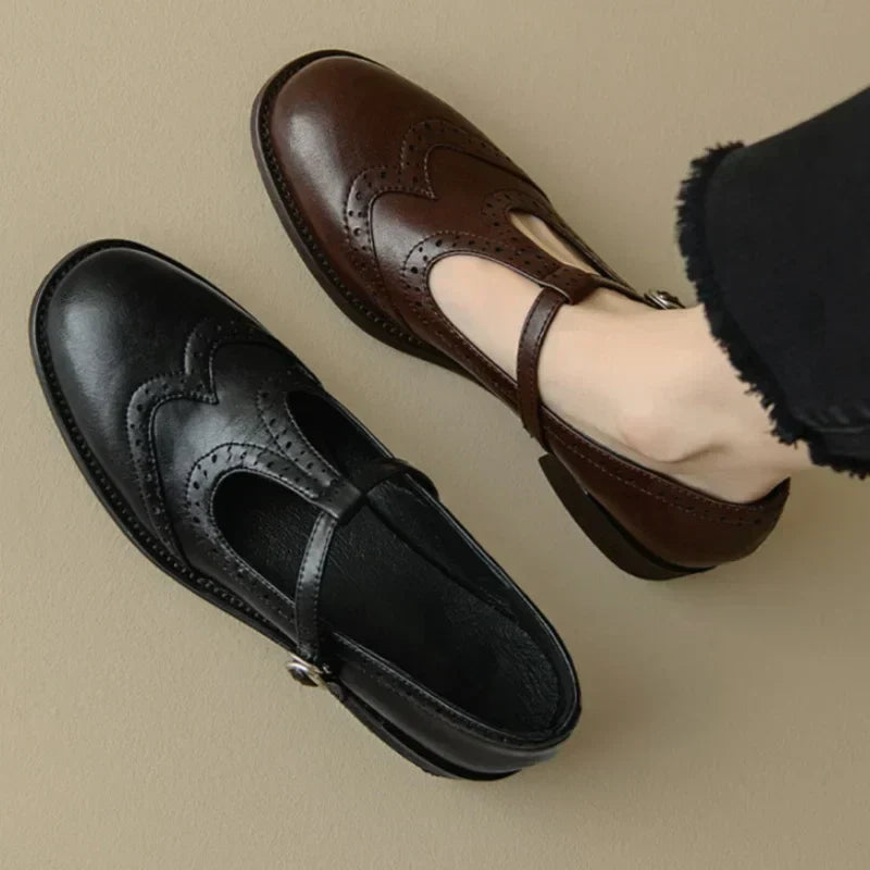 Jamie | Elegant T-Strap Mary Janes