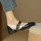 Jamie | Miana Leather Mary Janes