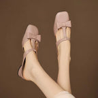 Jamie | Square Toe Slippers