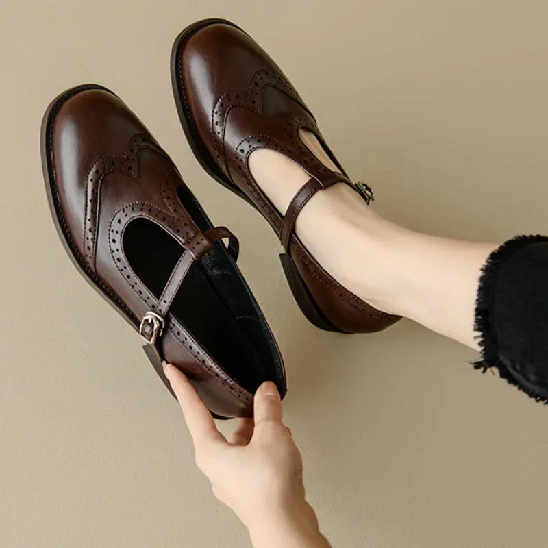 Jamie | Elegant T-Strap Mary Janes