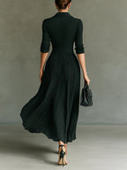Maéline - Chic Fitted Waist Dress
