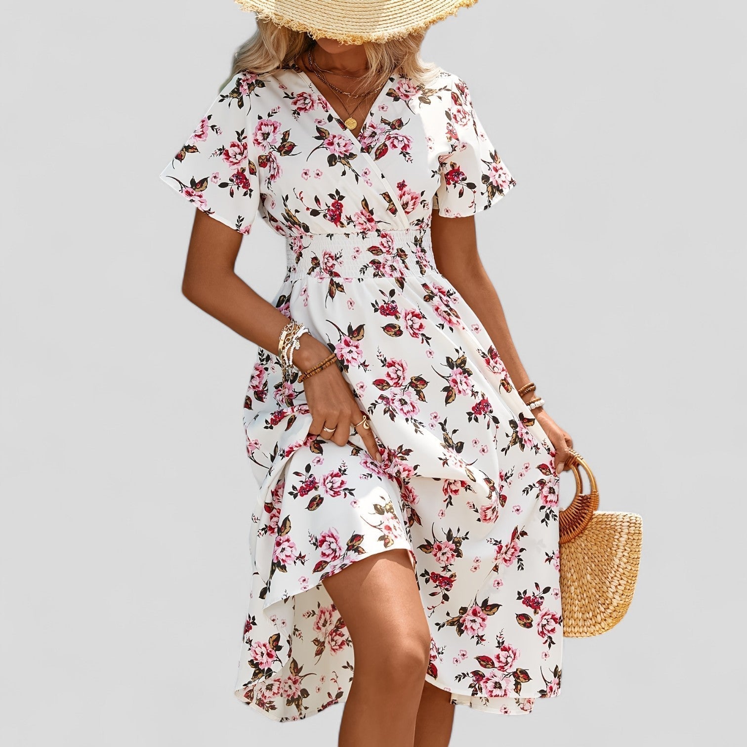 Jamie | Comfortable Summer Midi Dress.