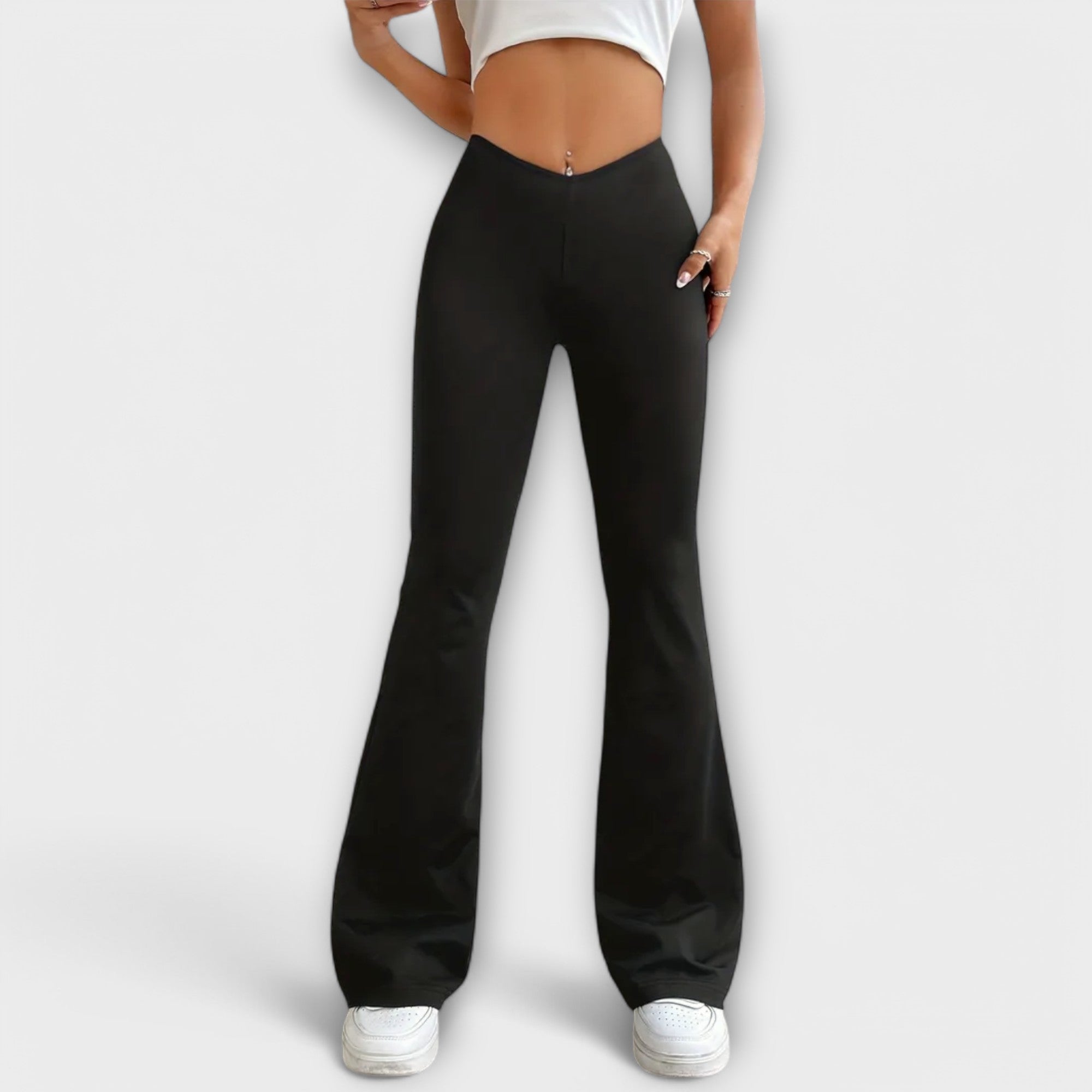 Jamie | Relaxed Pants with Flared Leg