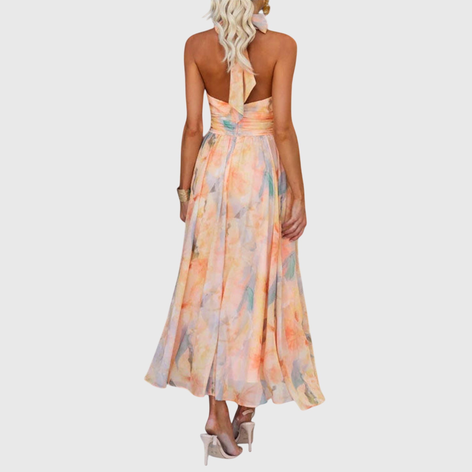 Jamie | Halter Maxi Dress