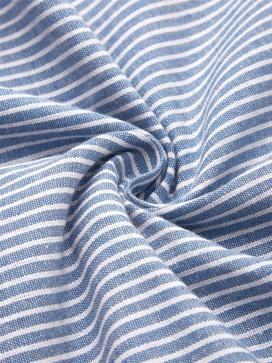 Jamie | Striped Midi Dress.