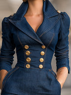 Brookelyn | Denim Midi Dress